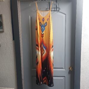 Colorful Maxi Dress SZ  M